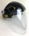 Face Shield with Dental Loupes