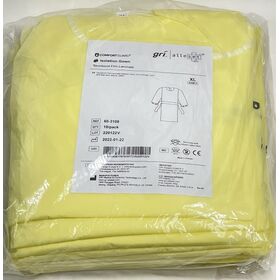 Yellow Isolation Gown-10pc Package